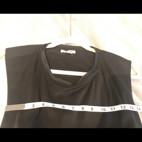 HELMUT LANG back cut out strap sleeveless draped top FINAL PRICE. NO OFFERS - Picture 5 of 6